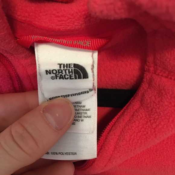 Pink Northface Quarter Zip - Picture 5 of 5